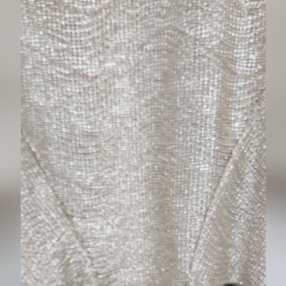 Zara Womens Special Edition Metallic Gold Cardigan Size S - Picture 3 of 9